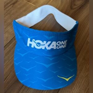 Hoka running hat visor